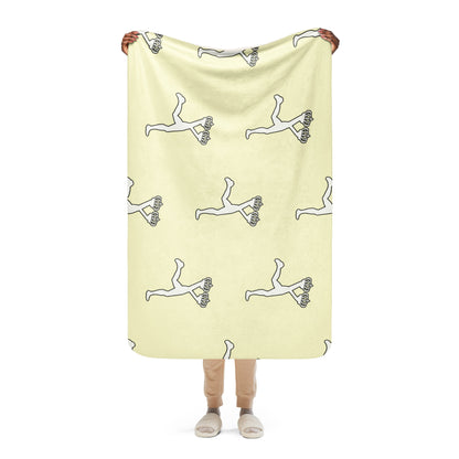 Cream blanket with Lux white edition 