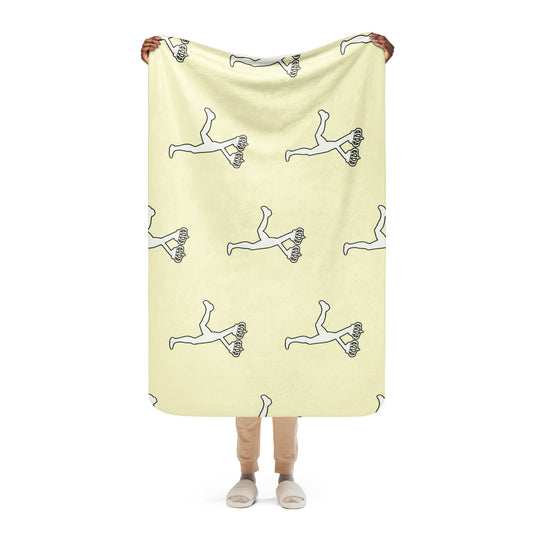 Cream blanket with Lux white edition 