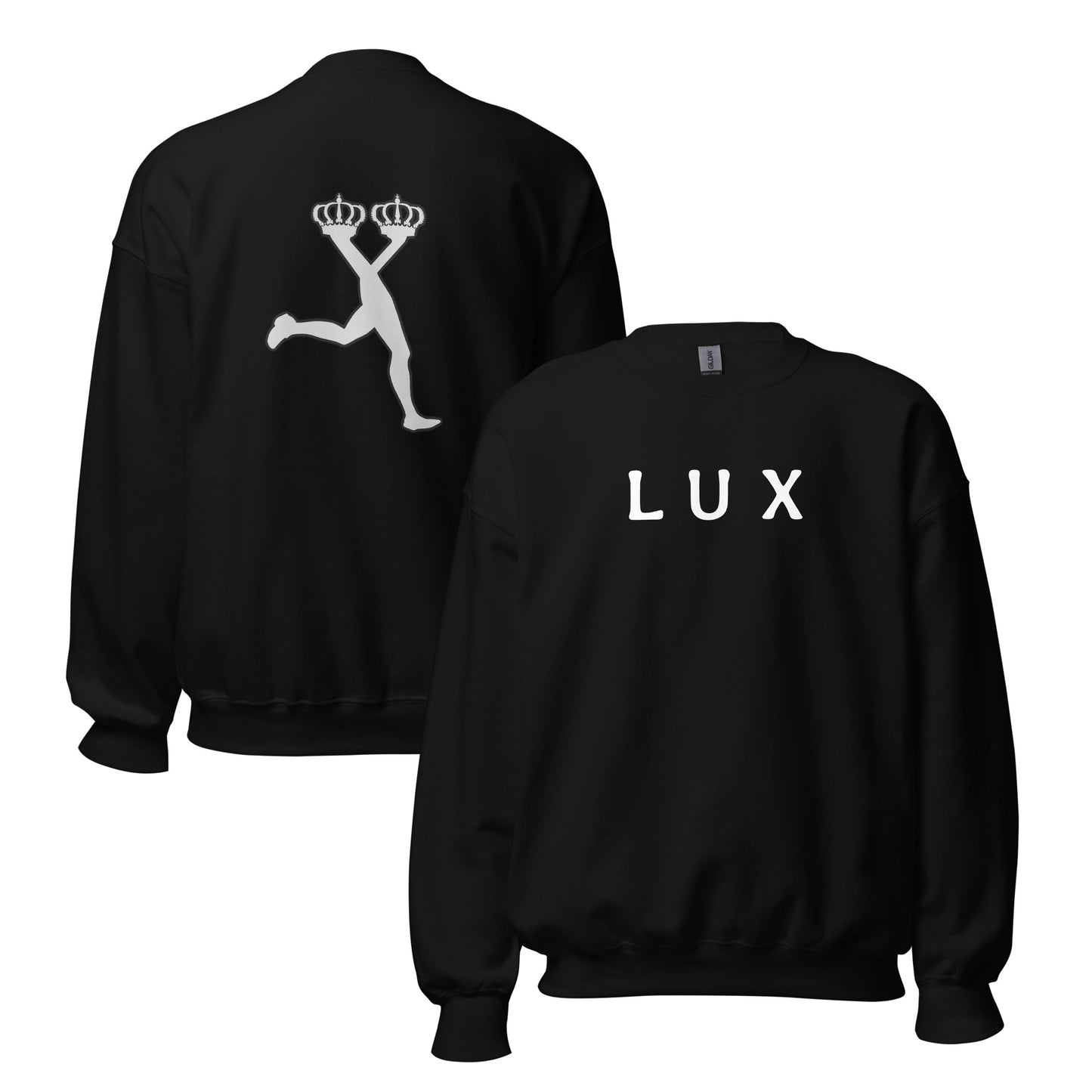 Lux Sweatshirt – Italian Design, Front & Back Graphic, Unisex - CiaoBye  
