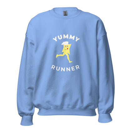 Yummy Runner Sweatshirt – Curved Text Design - CiaoBye  