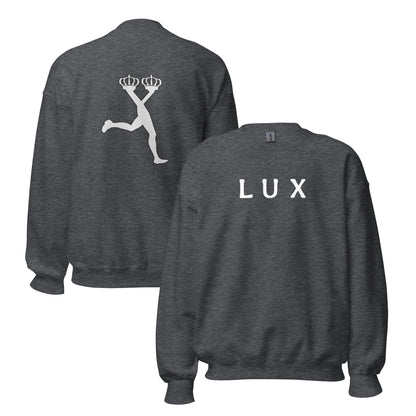 Lux Sweatshirt – Italian Design, Front & Back Graphic, Unisex - CiaoBye  