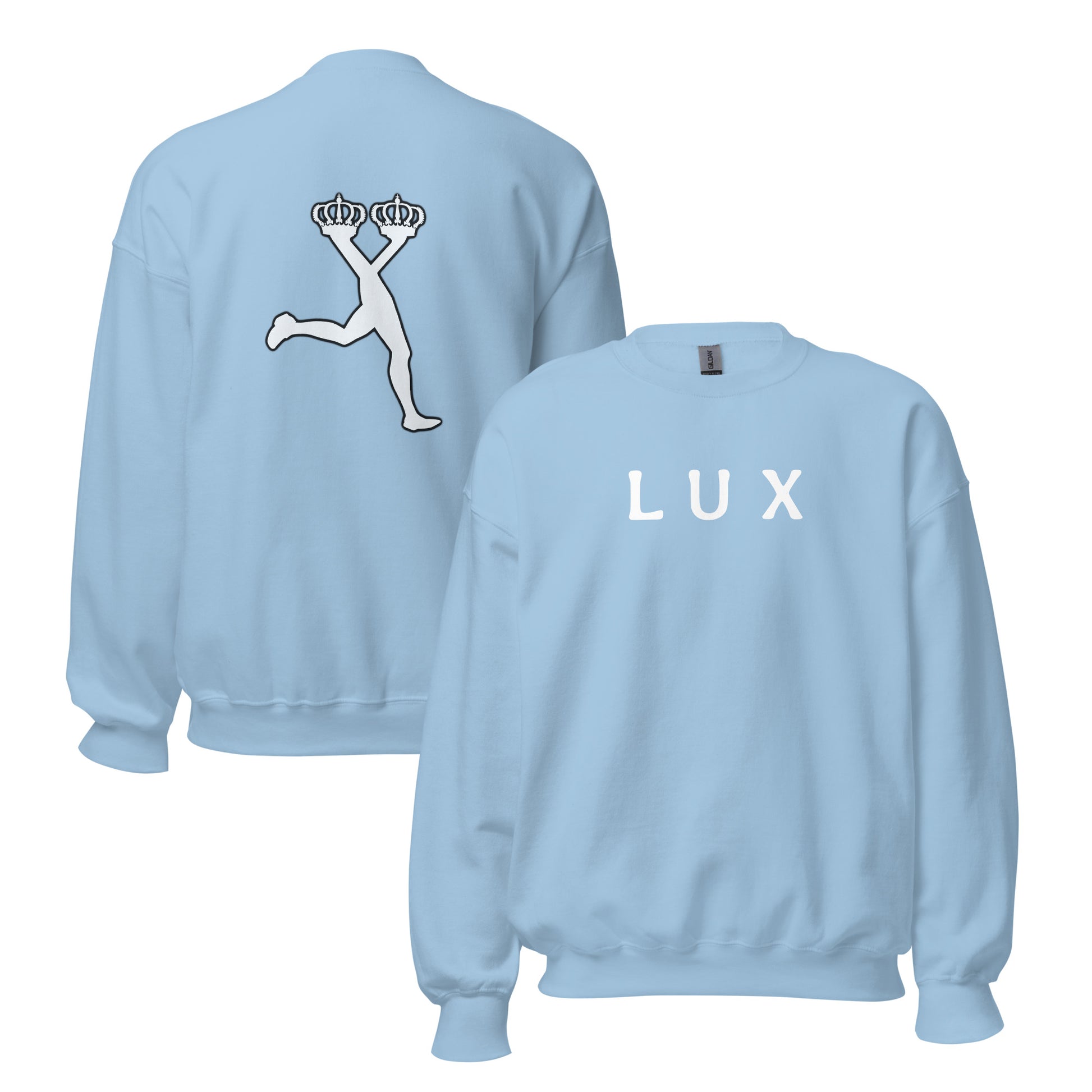 Lux Sweatshirt – Italian Design, Front & Back Graphic, Unisex - CiaoBye  