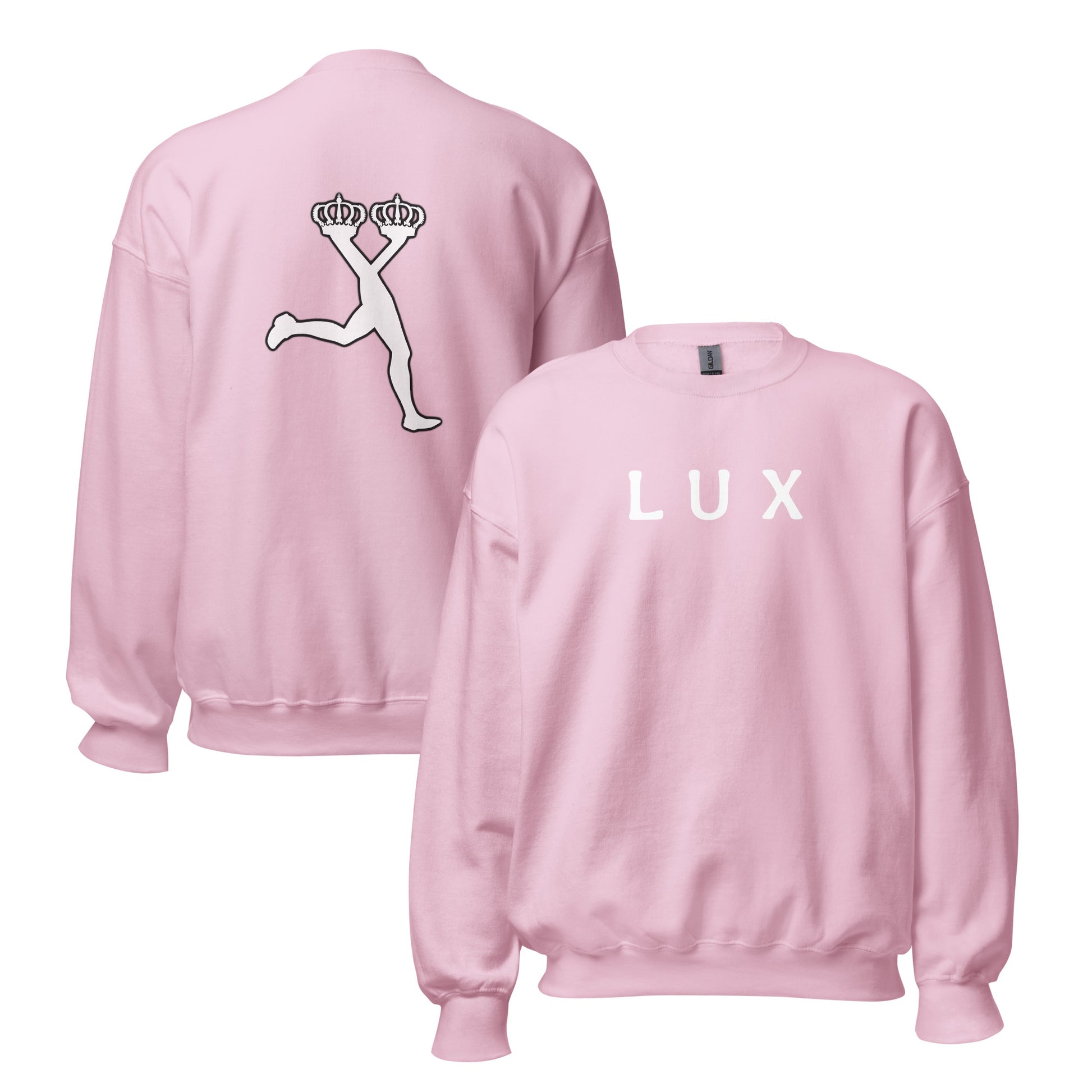 Lux Sweatshirt – Italian Design, Front & Back Graphic, Unisex - CiaoBye  