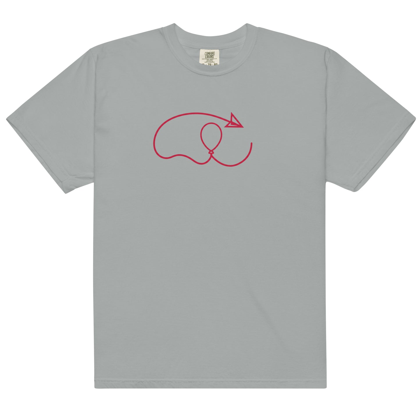 Granite Ciaobye Connection Symbol Tee with signature connection artwork inspired by meaningful real-world encounters.