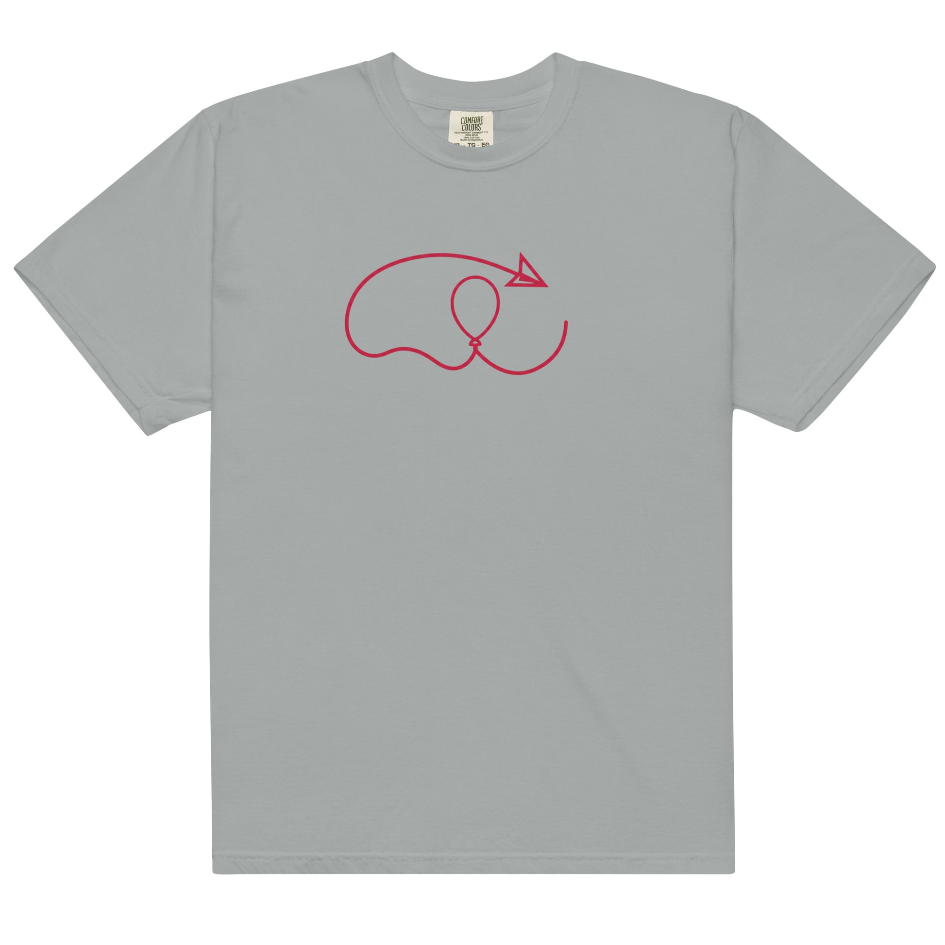 Granite Ciaobye Connection Symbol Tee with signature connection artwork inspired by meaningful real-world encounters.