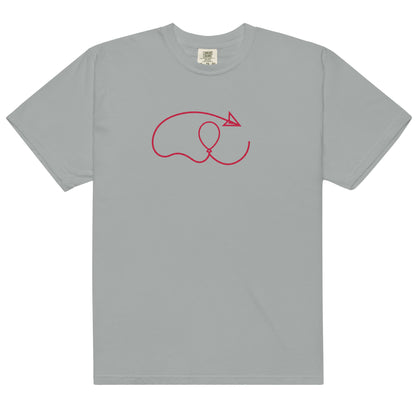 Granite Ciaobye Connection Symbol Tee with signature connection artwork inspired by meaningful real-world encounters.