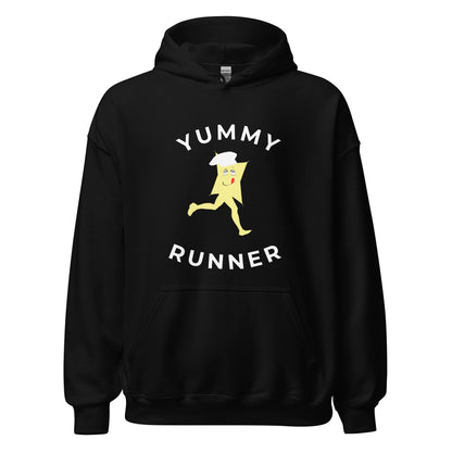 Yummy Runner Circle Hoodie – Unisex Graphic Sweatshirt - CiaoBye  