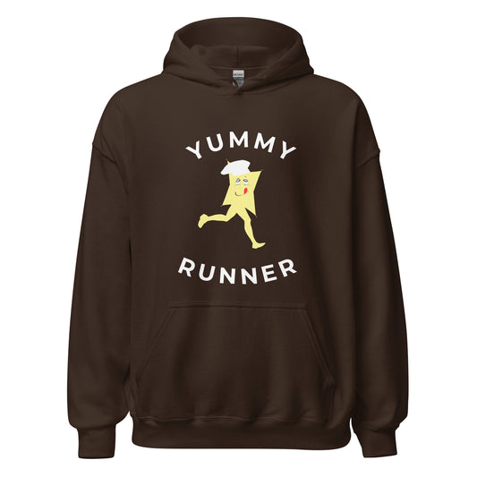 Yummy Runner Circle Hoodie – Unisex Graphic Sweatshirt - CiaoBye  