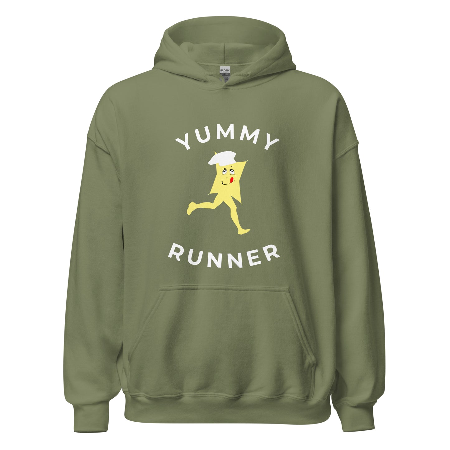 Yummy Runner Circle Hoodie – Unisex Graphic Sweatshirt - CiaoBye  
