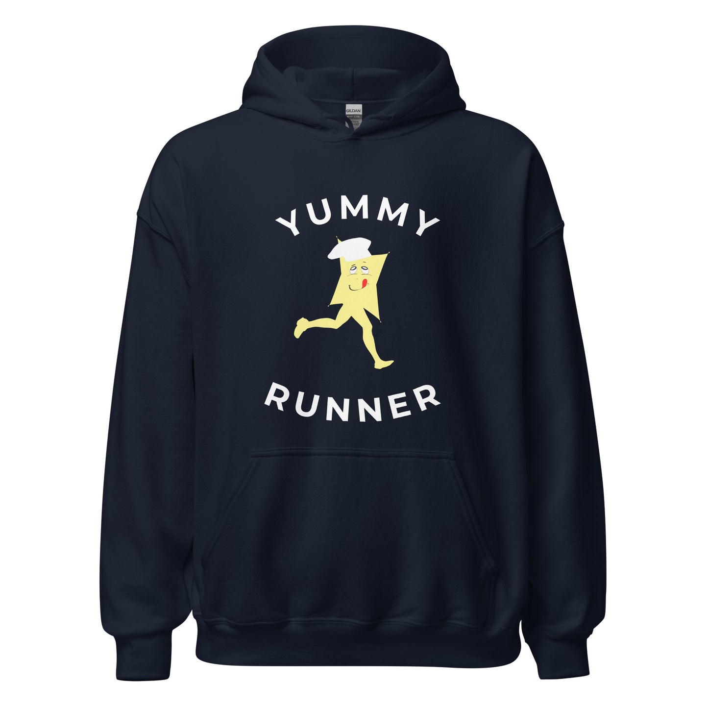 Yummy Runner Circle Hoodie – Unisex Graphic Sweatshirt - CiaoBye  