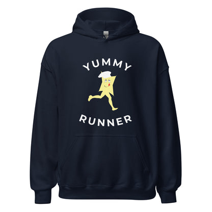 Yummy Runner Circle Hoodie – Unisex Graphic Sweatshirt - CiaoBye  
