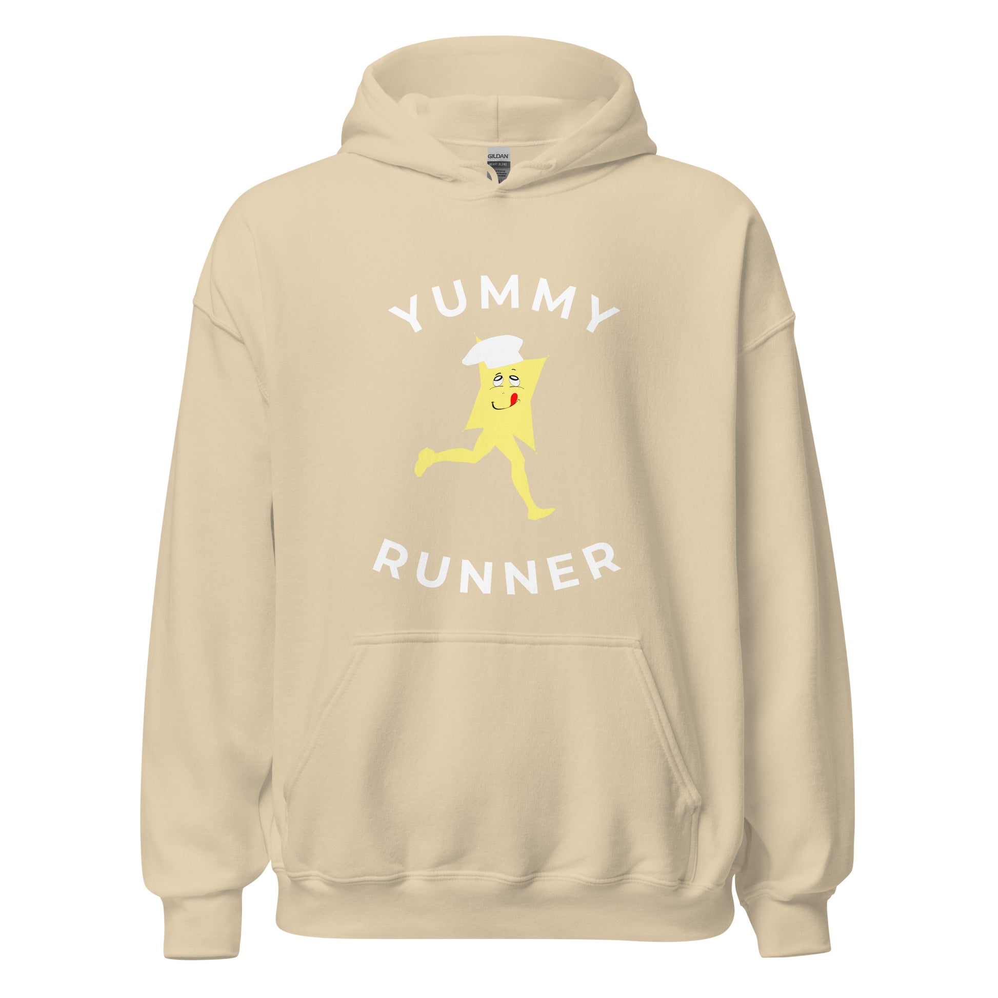 Yummy Runner Circle Hoodie – Unisex Graphic Sweatshirt - CiaoBye  