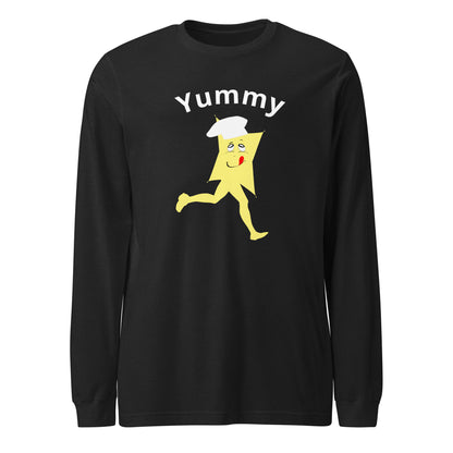 Yummy Long Sleeve – Curved Text Design - CiaoBye  