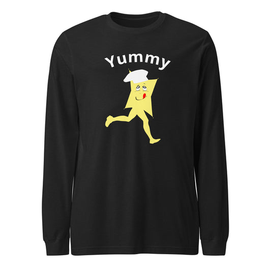 Yummy Long Sleeve – Curved Text Design - CiaoBye  