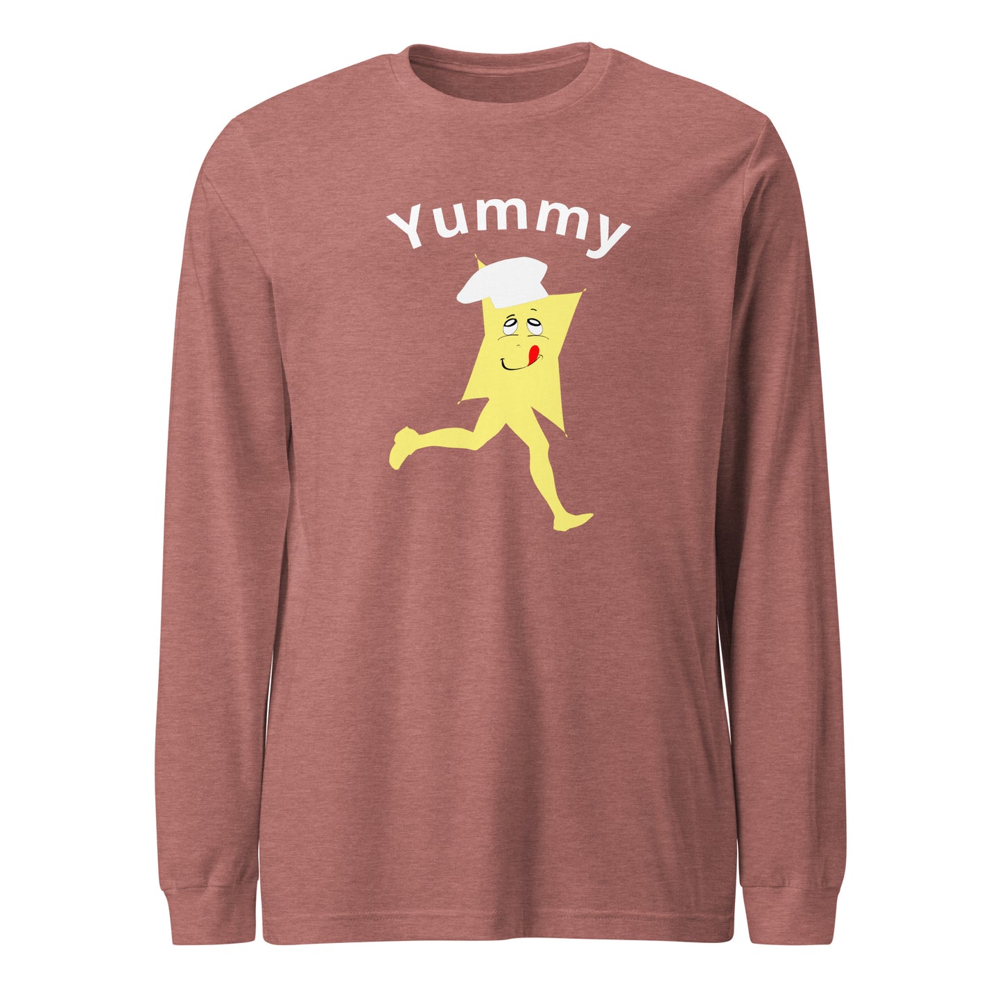 Yummy Long Sleeve – Curved Text Design - CiaoBye  