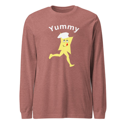 Yummy Long Sleeve – Curved Text Design - CiaoBye  