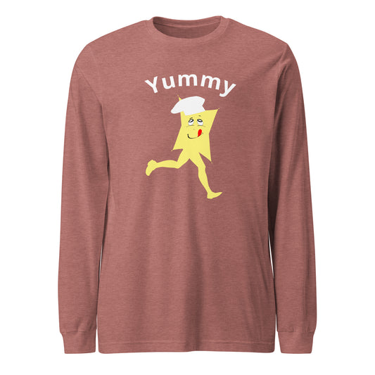 Yummy Long Sleeve – Curved Text Design - CiaoBye  