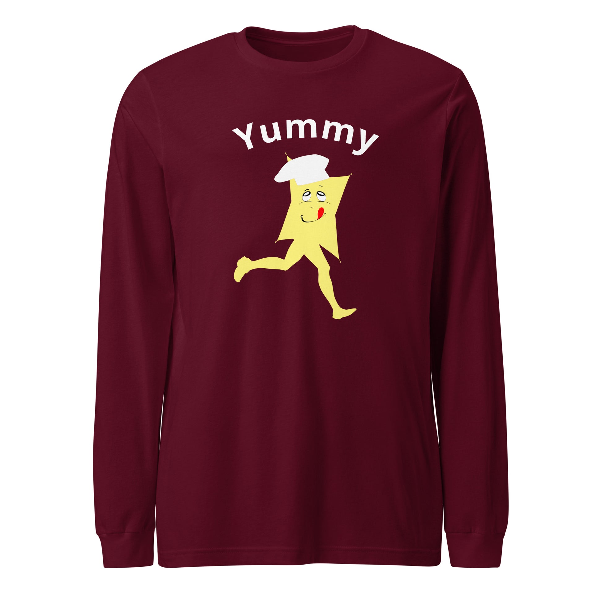 Yummy Long Sleeve – Curved Text Design - CiaoBye  