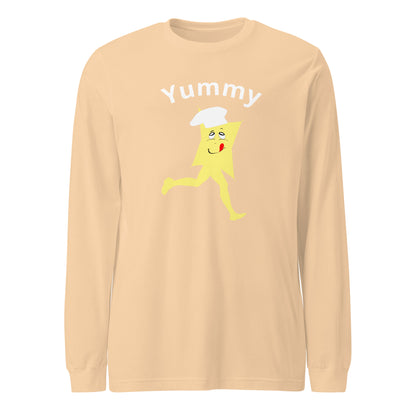 Yummy Long Sleeve – Curved Text Design - CiaoBye  