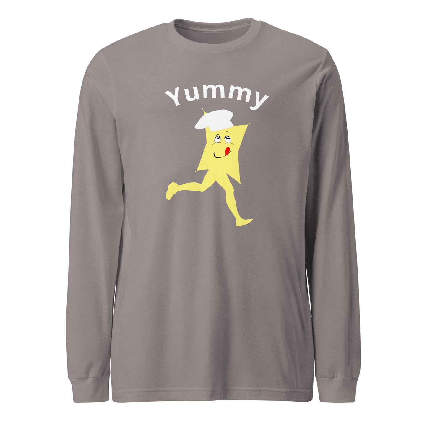 Yummy Long Sleeve – Curved Text Design - CiaoBye  