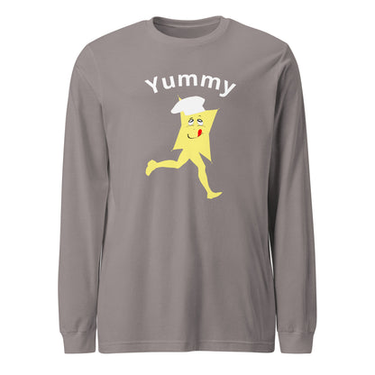 Yummy Long Sleeve – Curved Text Design - CiaoBye  