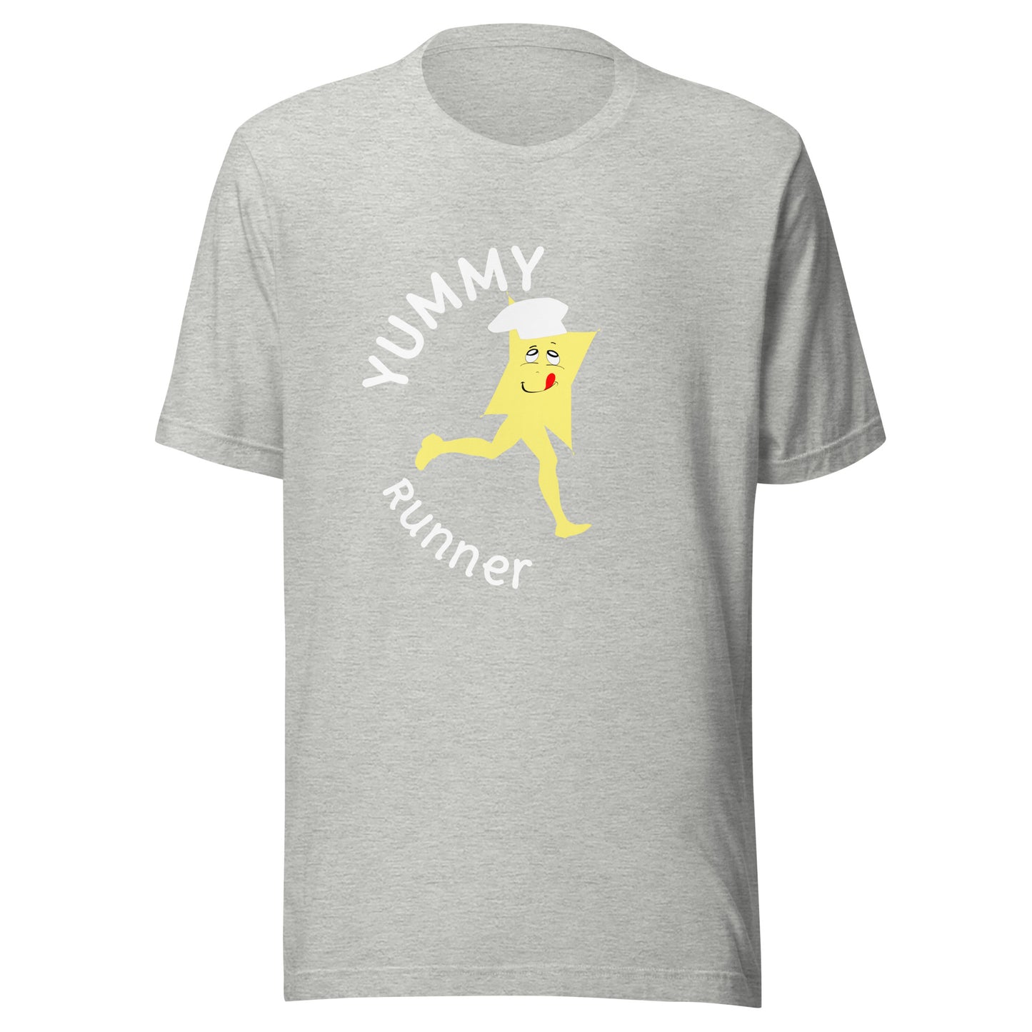 Yummy Runner Unisex T-Shirt – Funny Food Character Graphic Tee | Ciaobye - CiaoBye  