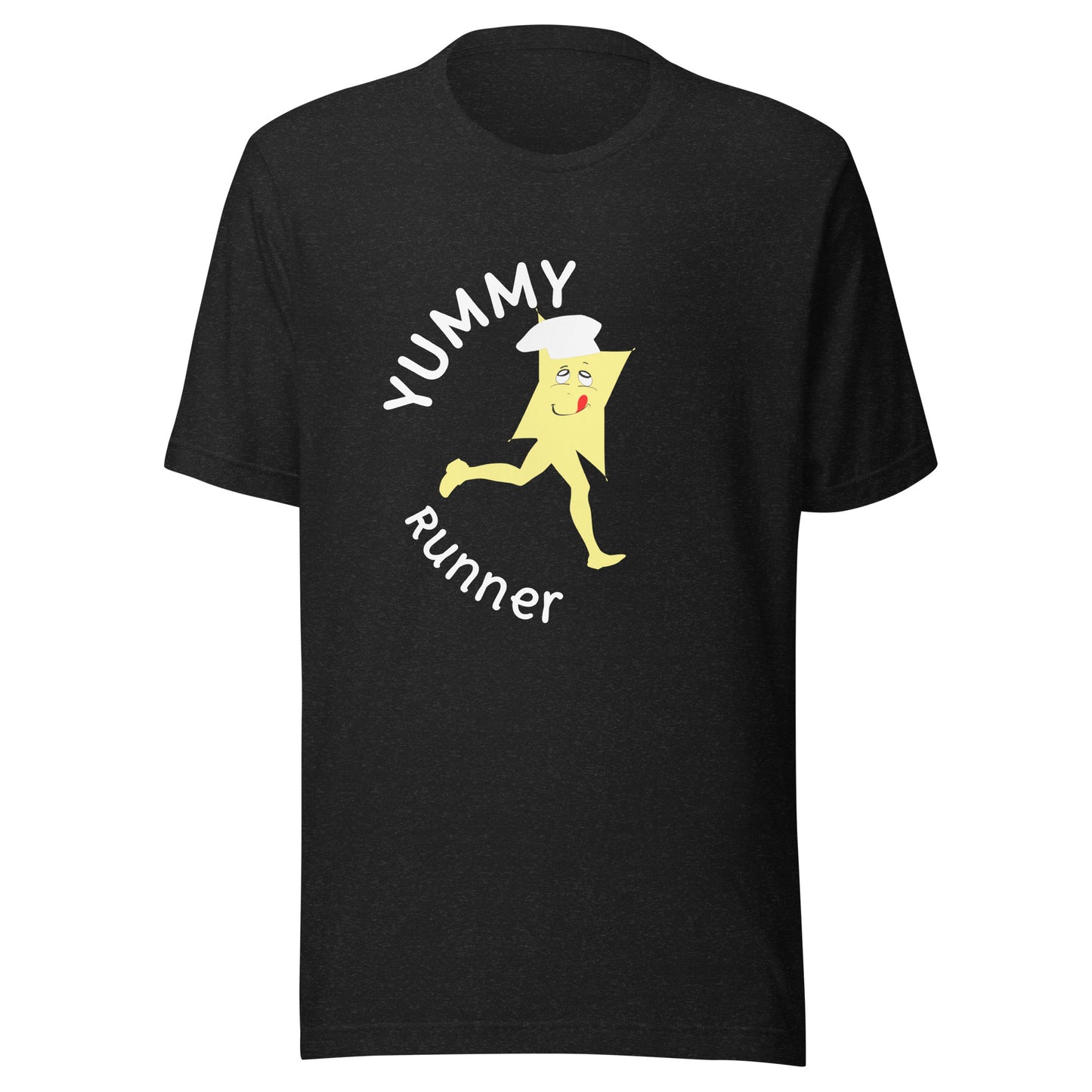 Yummy Runner Unisex T-Shirt – Funny Food Character Graphic Tee | Ciaobye - CiaoBye  