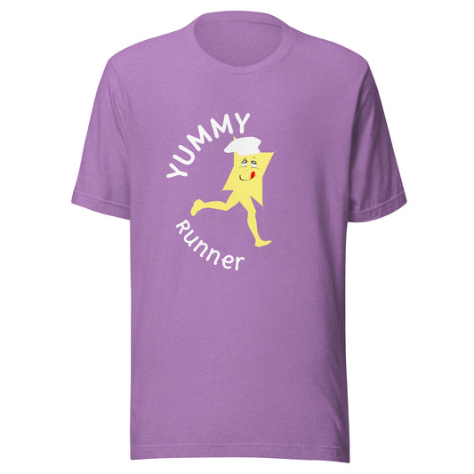 Yummy Runner Unisex T-Shirt – Funny Food Character Graphic Tee | Ciaobye - CiaoBye  