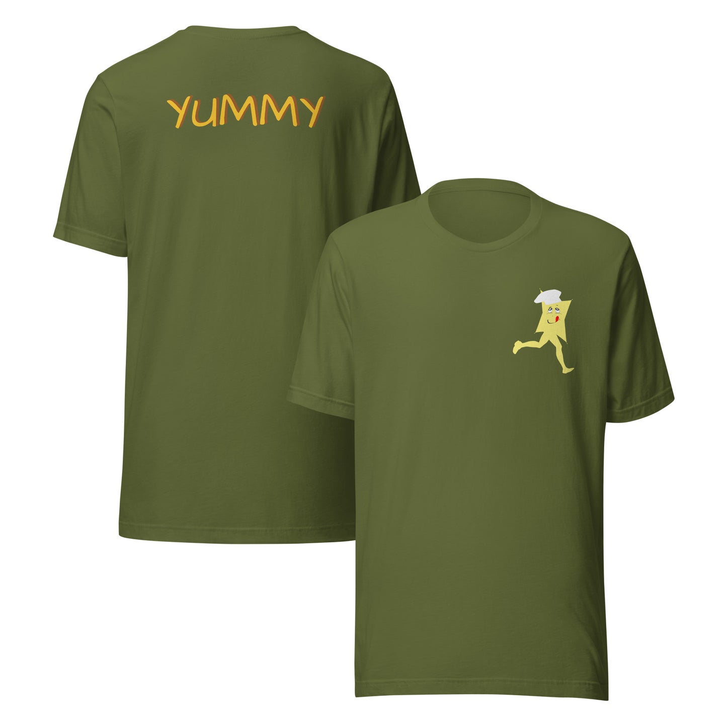 Yummy Character Tee – Front Character & Back Lettering - CiaoBye  
