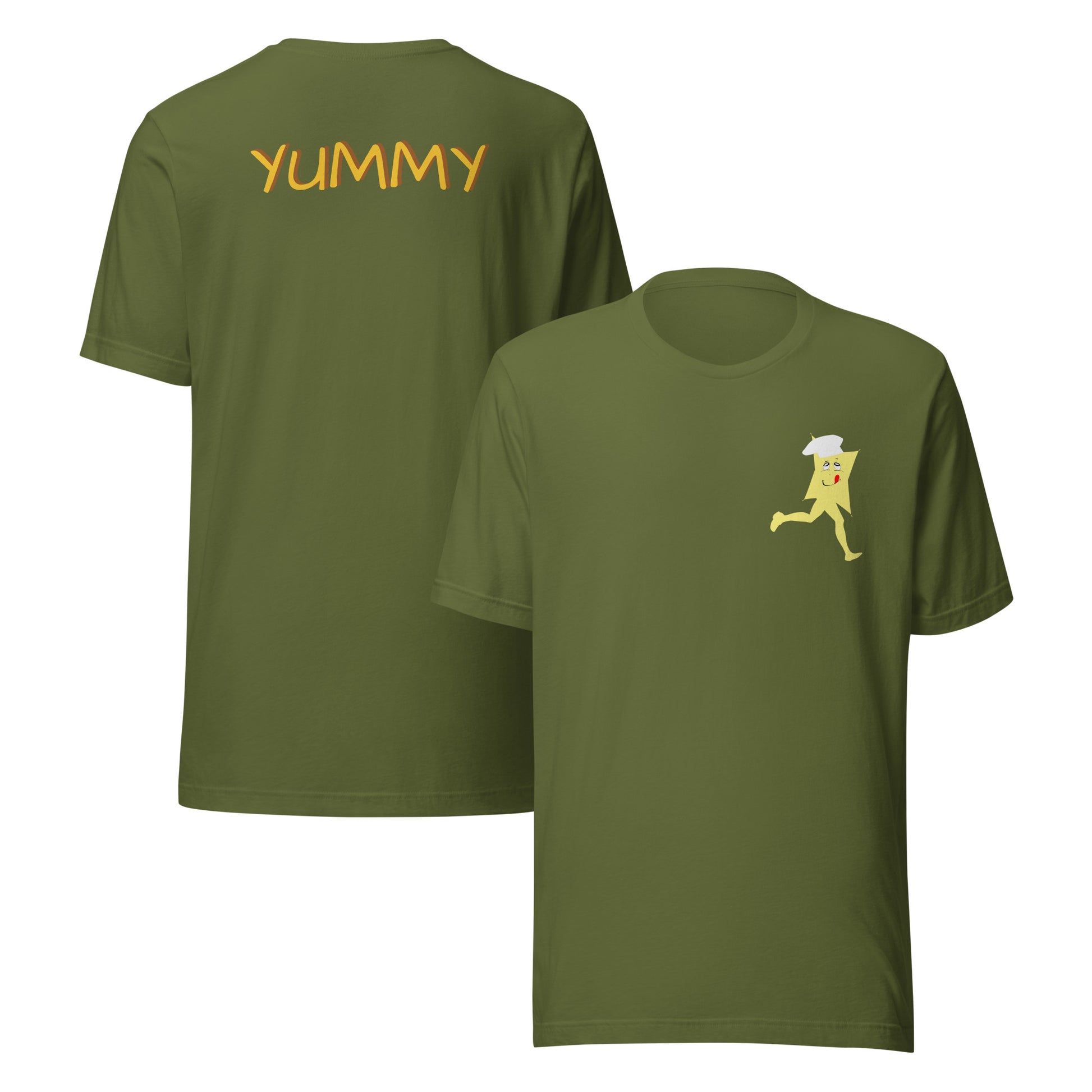 Yummy Character Tee – Front Character & Back Lettering - CiaoBye  